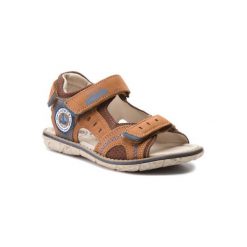 LASOCKI KIDS CI12-BOSTON-01 Brązowy. Pomarańczowe sandały chłopięce Lasocki Kids, ze skóry, bez zapięcia. Za 89,99 zł.