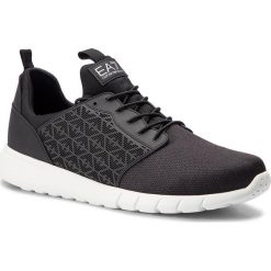 Sneakersy EA7 EMPORIO ARMANI - X8X007 XK049 K001 Black/Black. Czarne sneakersy męskie EA7 Emporio Armani, bez zapięcia. W wyprzedaży za 489,00 zł.