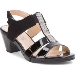 Rzymianki damskie: Sandały CAPRICE – 9-28208-20 Blk Patent Com 020