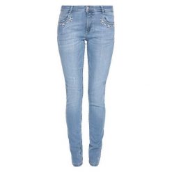 S.Oliver Jeansy Damskie 38/30 Niebieskie. Niebieskie jeansy damskie S.Oliver, s, z jeansu. W wyprzedaży za 232,00 zł.