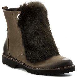 Botki EVA MINGE - Rosario 17BD1372203EF 415. Zielone buty zimowe damskie marki Eva Minge, z materiału. W wyprzedaży za 339,00 zł.