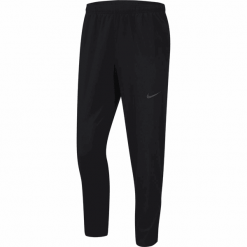 Nike spodnie męskie Run Stripe Woven S czarne. Czarne spodnie męskie Nike, s, bez wzorów, z materiału, klasyczne. Za 170,00 zł.
