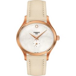PROMOCJA ZEGAREK TISSOT BELLA ORA T103.310.36.111.00. Białe zegarki damskie marki TISSOT, ze stali. W wyprzedaży za 1496,00 zł.