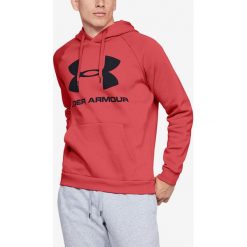 Under Armour Rival Bluza Czerwony. Czerwone bluzy męskie Under Armour, xl, bez wzorów, z bawełny, bez kołnierzyka, bez rękawów, bez kaptura. Za 257,95 zł.