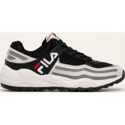 Fila - Buty Refined 2.0 low. Czarne sneakersy męskie Fila, ze skóry, bez zapięcia. Za 389,90 zł.