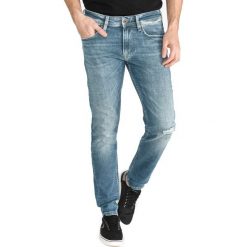 Pepe Jeans Finsbury Dżinsy Niebieski. Niebieskie jeansy męskie Pepe Jeans, bez wzorów. Za 483,95 zł.