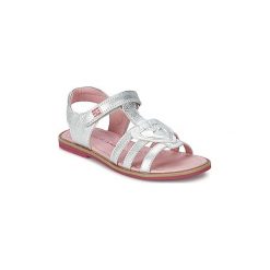 Sandały Dziecko Agatha Ruiz de la Prada MISS PONZA. Szare sandały dziewczęce marki Agatha Ruiz de la Prada, bez zapięcia. Za 231,20 zł.