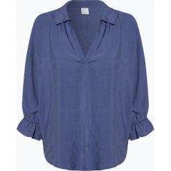 BOSS Casual - Bluzka damska – Elast, niebieski. Niebieskie bluzki damskie marki BOSS Casual, bez wzorów, z lyocellu, eleganckie, bez kołnierzyka, bez rękawów. Za 549,95 zł.
