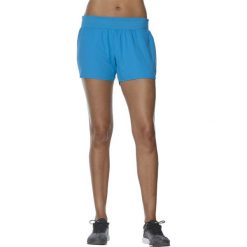 Asics FuzeX 4'' Short 141259-8012. Niebieskie szorty damskie Asics, m, bez wzorów, z poliesteru. W wyprzedaży za 99,99 zł.