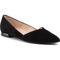 Baleriny HÖGL - 0-120012 Black 0100. Czarne baleriny damskie HÖGL, bez wzorów, ze skóry, bez obcasa. Za 439,00 zł.