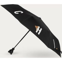 Moschino - Parasol. Czarne parasole MOSCHINO, bez wzorów. Za 319,90 zł.