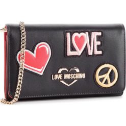 Torebka LOVE MOSCHINO - JC5605PP17LJ0000 Nero. Czarne torebki klasyczne damskie Love Moschino, bez wzorów, ze skóry ekologicznej, wizytowe, bez dodatków. W wyprzedaży za 419,00 zł.