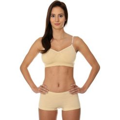 Biustonosze sportowe: Brubeck Biustonosz Comfort Cotton beżowy r. 75A (BR00012A)