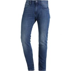 KIOMI Jeansy Slim Fit dark blue. Niebieskie rurki męskie KIOMI. Za 129,00 zł.