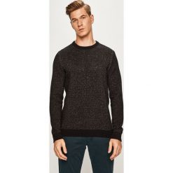Only & Sons - Sweter. Niebieskie swetry męskie Only & Sons, s, bez wzorów, z bawełny, z okrągłym kołnierzem, bez kaptura. W wyprzedaży za 59,90 zł.