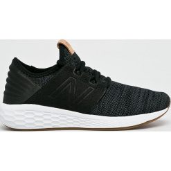 New Balance - Buty WCRUZKB2. Czarne buty damskie do fitnessu marki New Balance, ze skóry. W wyprzedaży za 299,90 zł.