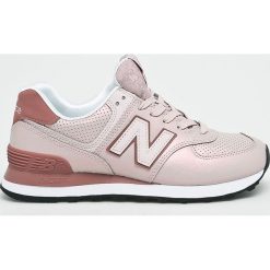 New Balance - Buty WL574KSE. Szare buty sportowe damskie New Balance, z gumy. W wyprzedaży za 279,90 zł.