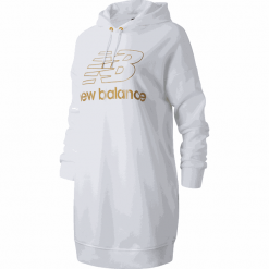New Balance WD03501WT. Pomarańczowe bluzy damskie New Balance, s, bez wzorów, z bawełny, bez rękawów, z kapturem. Za 329,99 zł.