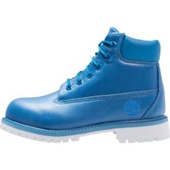 Timberland 6IN PREMIUM Botki sznurowane mykonos blue. Niebieskie botki damskie skórzane marki Timberland. W wyprzedaży za 407,20 zł.