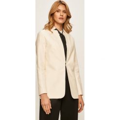 Twinset - Żakiet. Białe marynarki damskie Twinset, s, z haftami, z bawełny. Za 1499,00 zł.