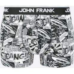 John Frank - Bokserki. Bokserki męskie John Frank, bez wzorów, z elastanu. Za 59,90 zł.