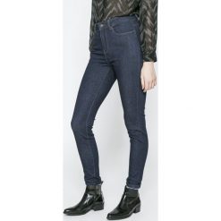 Vero Moda - Jeansy. Niebieskie rurki damskie marki Vero Moda, z elastanu, z podwyższonym stanem. W wyprzedaży za 49,90 zł.
