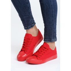 Tenisówki damskie: Czerwone Trampki Reviu