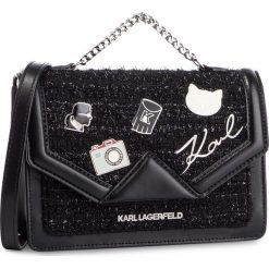Torebka KARL LAGERFELD - 91KW3033 Black. Czarne torebki klasyczne damskie marki KARL LAGERFELD, bez wzorów, ze skóry, klasyczne, bez dodatków. Za 1349,00 zł.