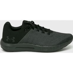 Under Armour - Buty. Czarne buty sportowe męskie marki Under Armour, z gumy, na sznurówki. Za 279,90 zł.