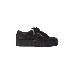 Buty Fornarina JERSEY BLACK. Czarne trampki i tenisówki damskie marki Fornarina, bez wzorów, z jersey, bez zapięcia. Za 299,22 zł.