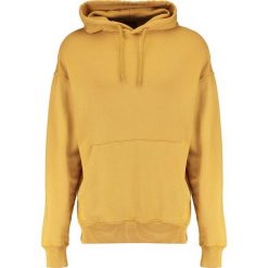 Bluzy męskie: 12 Midnight DYED HOODIE Bluza z kapturem mustard yellow