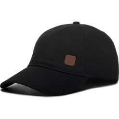 Czapka z daszkiem BUFF - Solid 117197.999.10.00 Black. Czarne czapki damskie Buff, bez wzorów, z bawełny. Za 89,00 zł.