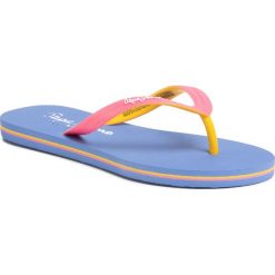 Japonki PEPE JEANS - Beach Basic Girl PGS70032 Bright Pink 338. Różowe sandały dziewczęce Pepe Jeans, z jeansu, bez zapięcia. Za 89,00 zł.