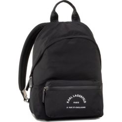 Plecak KARL LAGERFELD - 205W3032 Black. Czarne torby męskie skórzane KARL LAGERFELD, bez wzorów, z materiału. Za 849,00 zł.