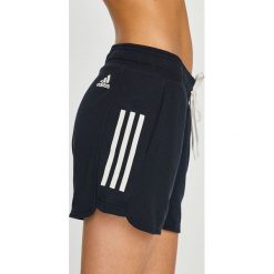 Adidas Performance - Szorty. Niebieskie spodenki sportowe damskie marki adidas Performance, s, z bawełny, sportowe. Za 129,90 zł.
