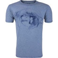 T-Shirt Pepe Jeans Evans Blue. Niebieskie t-shirty męskie Pepe Jeans, m, bez wzorów, z jeansu, klasyczne, z klasycznym kołnierzykiem. Za 79,00 zł.