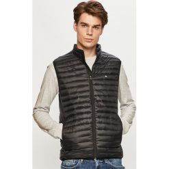 Quiksilver - Bezrękawnik. Czarne płaszcze męskie Quiksilver, s, bez wzorów, z poliesteru, bez kaptura. Za 339,90 zł.