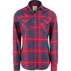 Bluzki asymetryczne: Brandit Anni Girls Checkshirt Bluzka damska czerwony/biały/niebieski