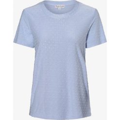 Marie Lund - T-shirt damski, niebieski. Niebieskie t-shirty damskie Marie Lund, s, bez wzorów, bez kołnierzyka. Za 159,95 zł.