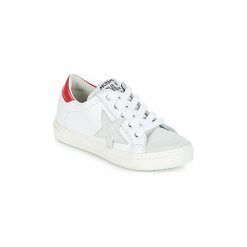 Buty Dziecko Meline VITELLA. Białe trampki chłopięce marki Meline, bez wzorów, bez zapięcia. Za 279,20 zł.