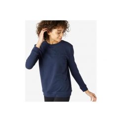 Bluza Gym & Pilates 120 damska. Różowe bluzy damskie NYAMBA, xl, bez wzorów, z elastanu, bez rękawów, bez kaptura. Za 59,99 zł.