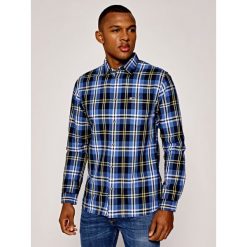 Koszula Tommy Jeans Essential DM0DM06938. Niebieskie koszule męskie Tommy Jeans, xxl, bez wzorów, z bawełny, casualowe, bez kołnierzyka, bez rękawów. W wyprzedaży za 199,00 zł.