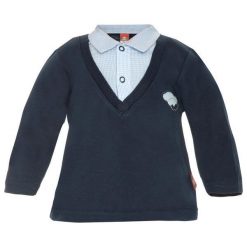 2Be3 Sweter Z Koszulką, Chłopięcy 68 Niebieski. Niebieskie swetry chłopięce marki 2Be3. Za 45,00 zł.