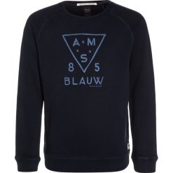 Scotch Shrunk CREWNECK GARMENT DYE WITH RAGLAN SLEEVES Bluza night. Niebieskie bluzy chłopięce marki Scotch Shrunk, z bawełny. W wyprzedaży za 175,20 zł.
