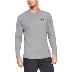 Under Armour Sportstyle Koszulka Szary. Szare podkoszulki męskie Under Armour, s, bez wzorów, z bawełny, z długim rękawem. Za 137,95 zł.