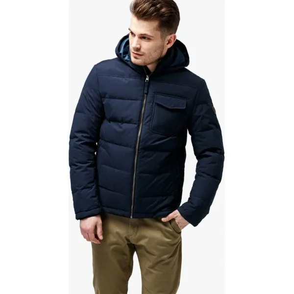 Timberland Kurtka South Twin Jacket , granatowy, rozmiar M. Niebieskie kurtki męskie Timberland, na zimę, m, bez wzorów, z bawełny, bez kaptura. W wyprzedaży za 719,99 zł.