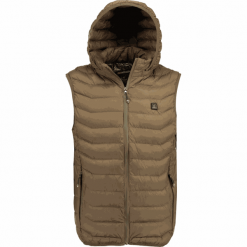 Geographical Norway kamizelka męska Warmup M khaki. Brązowe płaszcze męskie Geographical Norway, m, bez wzorów, bez kaptura. Za 439,00 zł.