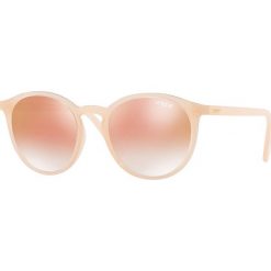 Vogue Eyewear - Okulary 0VO5215S. Pomarańczowe okulary przeciwsłoneczne damskie marki VOGUE Eyewear, okrągłe. W wyprzedaży za 319,90 zł.