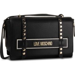 Torebka LOVE MOSCHINO - JC4263PP08KK100A Nero. Czarne listonoszki damskie Love Moschino, na imprezę, bez wzorów, ze skóry, bez dodatków. W wyprzedaży za 1099,00 zł.
