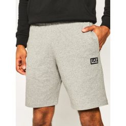 Szorty sportowe EA7 Emporio Armani 3HPS53 PJ7BZ 3905. Szare spodenki sportowe męskie EA7 Emporio Armani, xl, bez wzorów, z bawełny, sportowe. Za 329,00 zł.